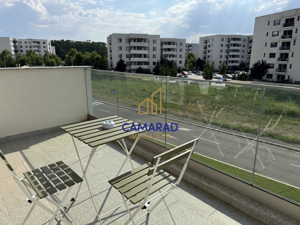 Prima închiriere  - Apartament cu 2 camere în Greenfield Băneasa