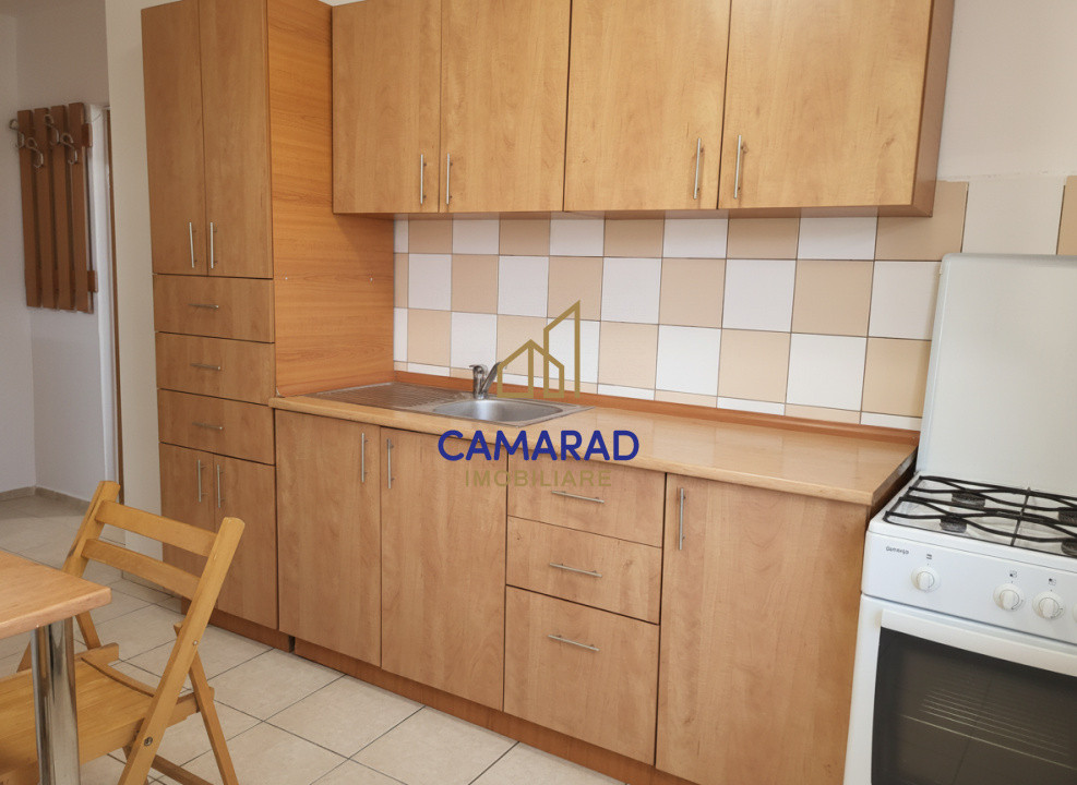 Garsonieră decomandată 44 mp utili | Piața Muncii (3 min metrou) | Etaj 8/8