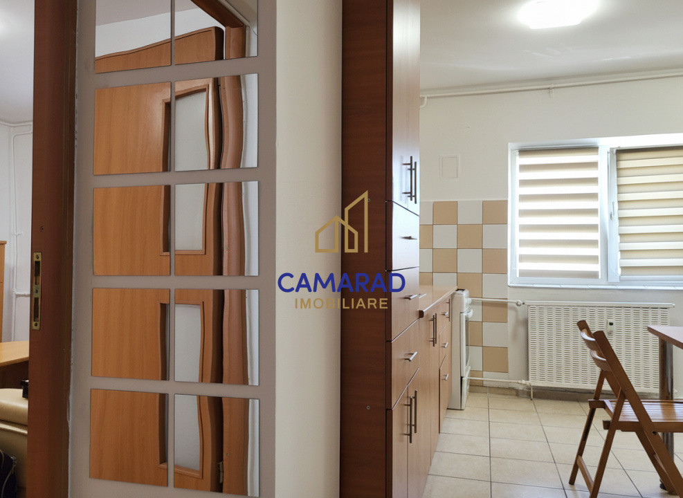 Garsonieră decomandată 44 mp utili | Piața Muncii (3 min metrou) | Etaj 8/8