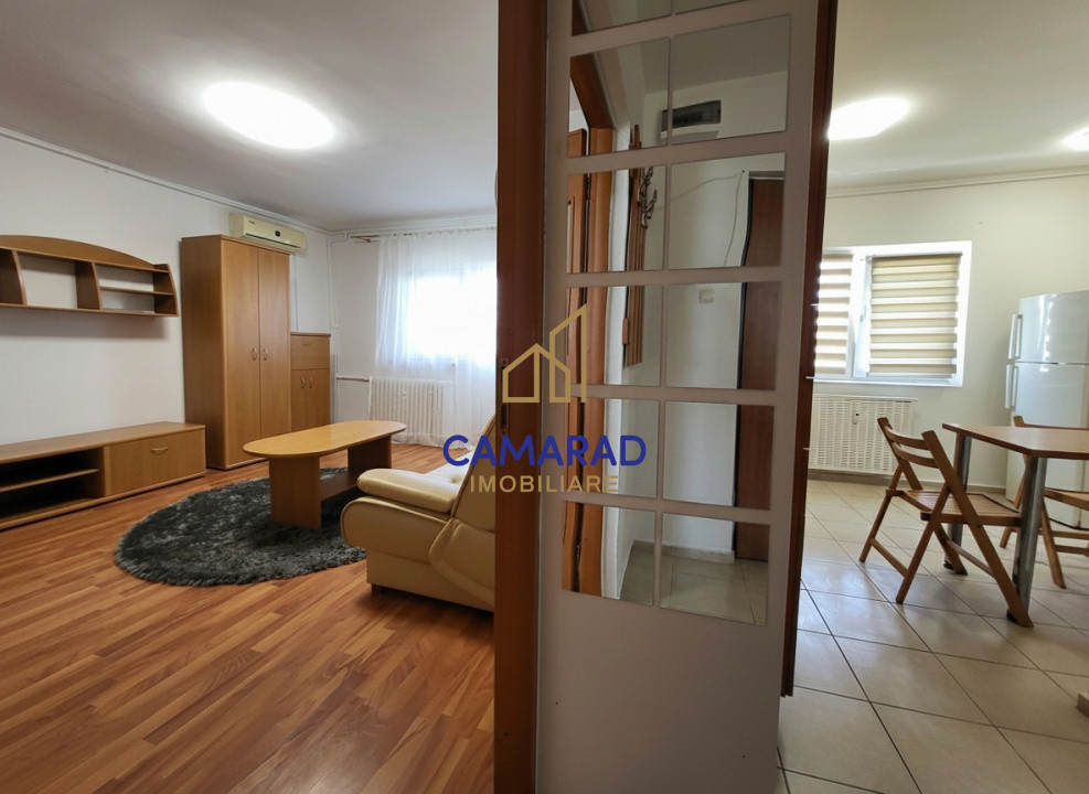 Garsonieră decomandată 44 mp utili | Piața Muncii (3 min metrou) | Etaj 8/8