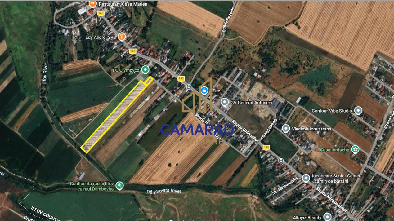 Teren intravilan 13.602 mp | Dragomiresti Vale | Sos. de Centura