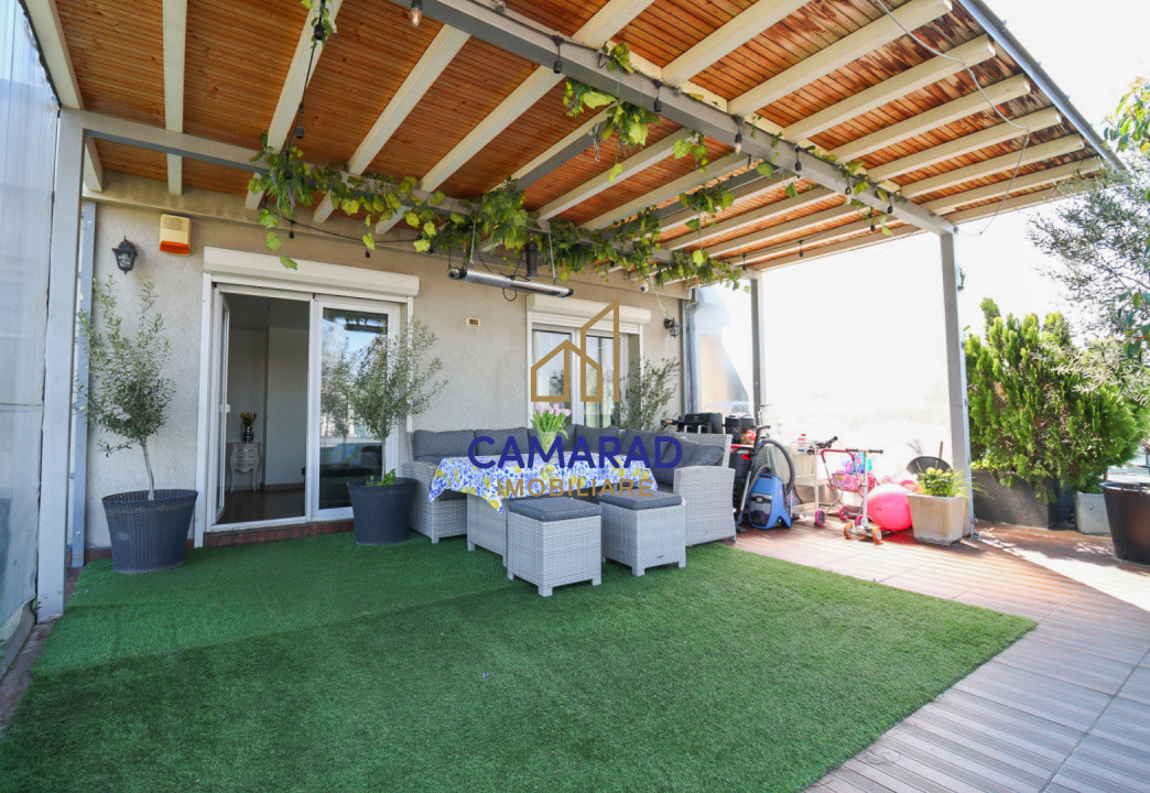 Penthouse 3 camere de vânzare | Terasa 121 mp | Metrou Dristor