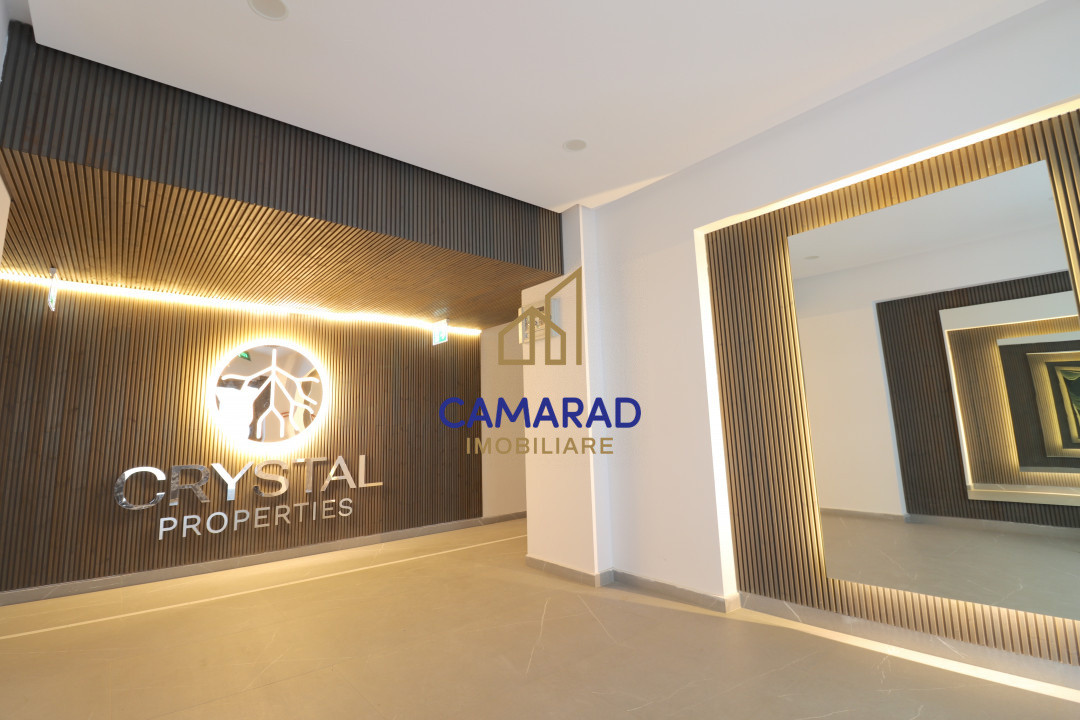 Apartament cu 2 camere spatios | Prima închiriere | Crystal North | Pipera