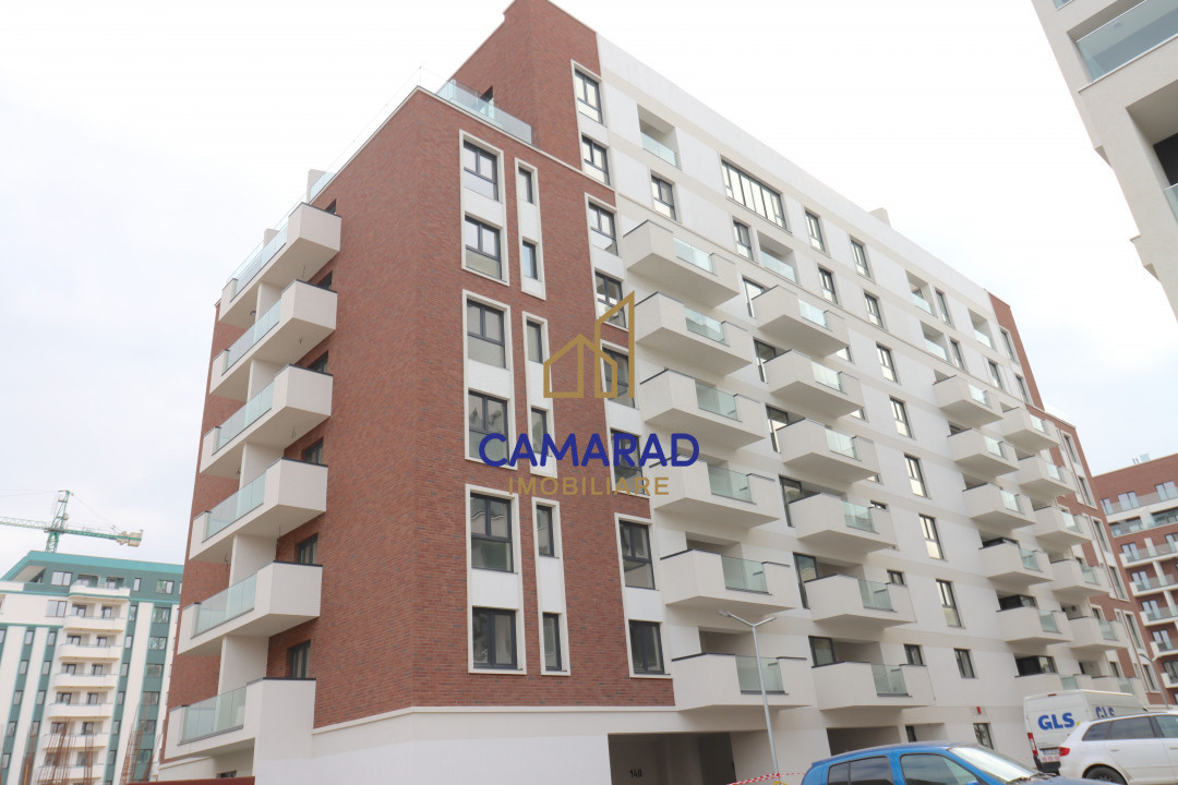 Apartament cu 2 camere spatios | Prima închiriere | Crystal North | Pipera