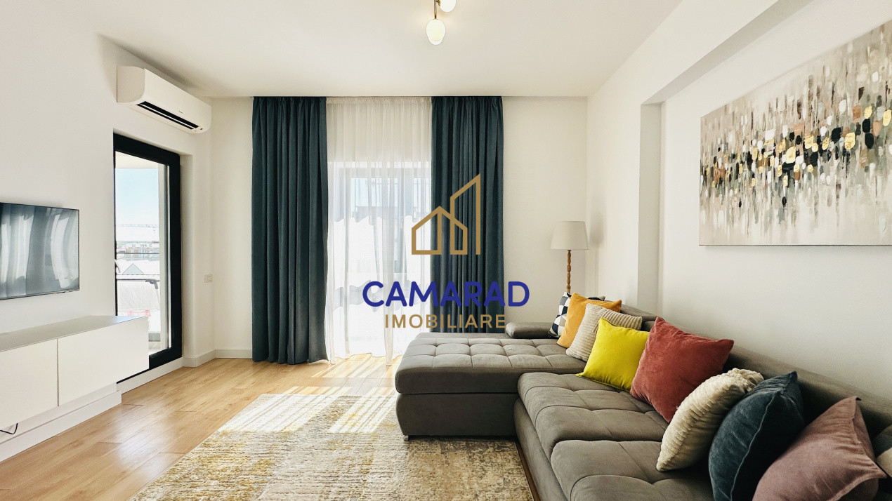 Apartament cu 2 camere spatios | Prima închiriere | Crystal North | Pipera