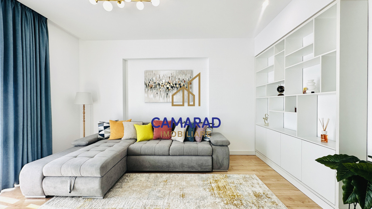 Apartament cu 2 camere spatios | Prima închiriere | Crystal North | Pipera