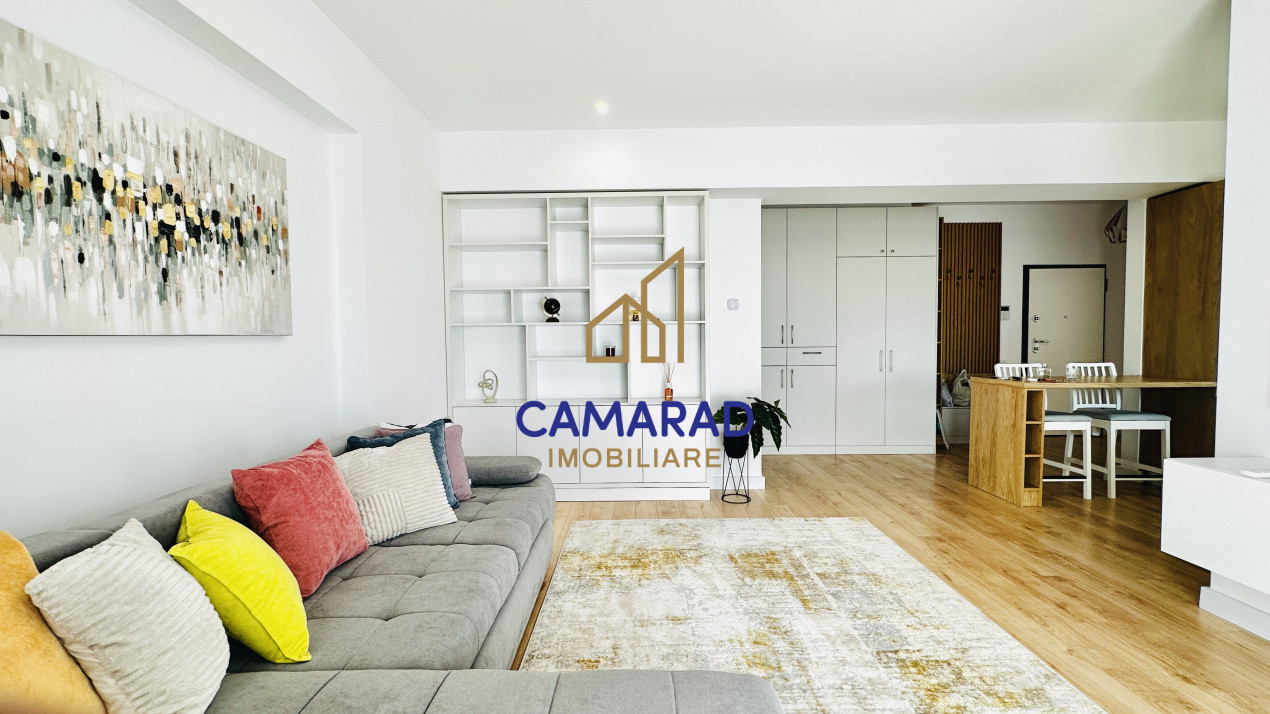 Apartament cu 2 camere spatios | Prima închiriere | Crystal North | Pipera
