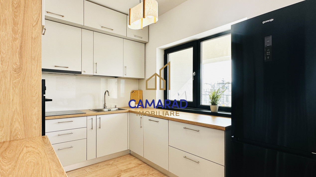 Apartament cu 2 camere spatios | Prima închiriere | Crystal North | Pipera