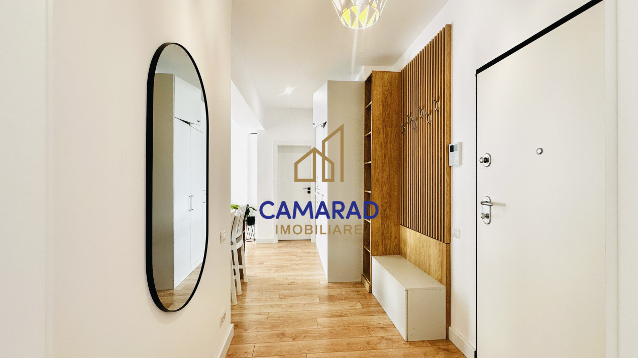 Apartament cu 2 camere spatios | Prima închiriere | Crystal North | Pipera