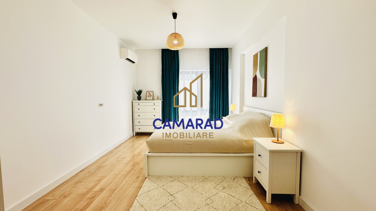 Apartament cu 2 camere spatios | Prima închiriere | Crystal North | Pipera