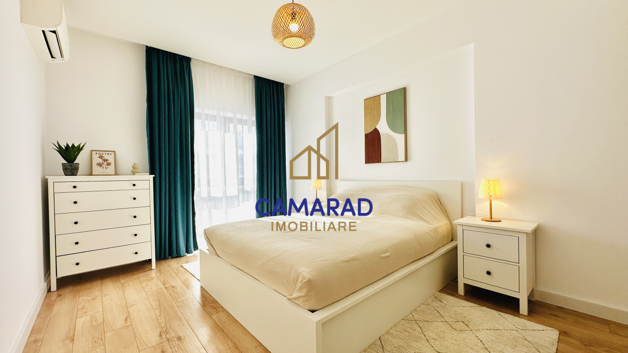 Apartament cu 2 camere spatios | Prima închiriere | Crystal North | Pipera