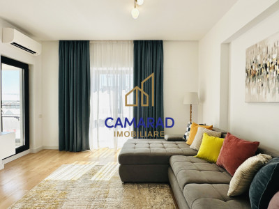 Apartament cu 2 camere spatios | Prima închiriere | Crystal North | Pipera