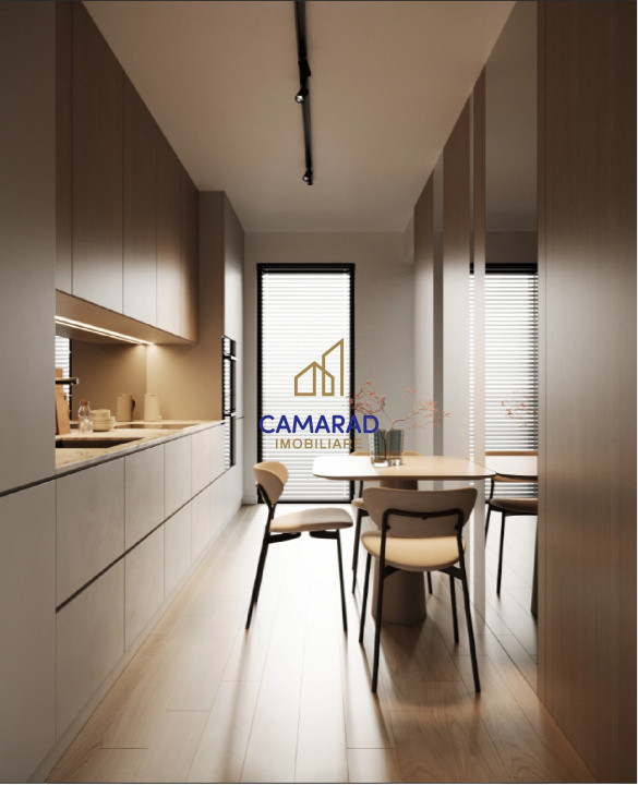 Prima Astera - 2 camere tip studio - Metrou - Terasa 30 mp