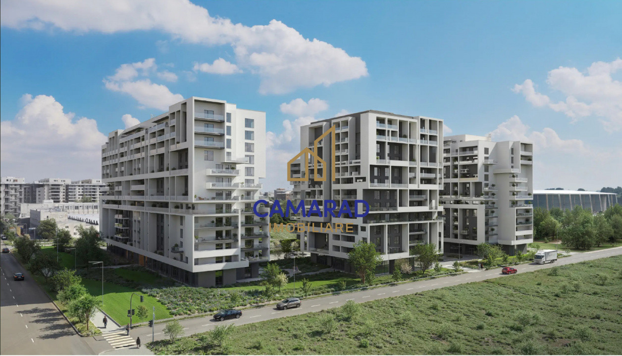 Prima Astera - 2 camere tip studio - Metrou - Terasa 30 mp