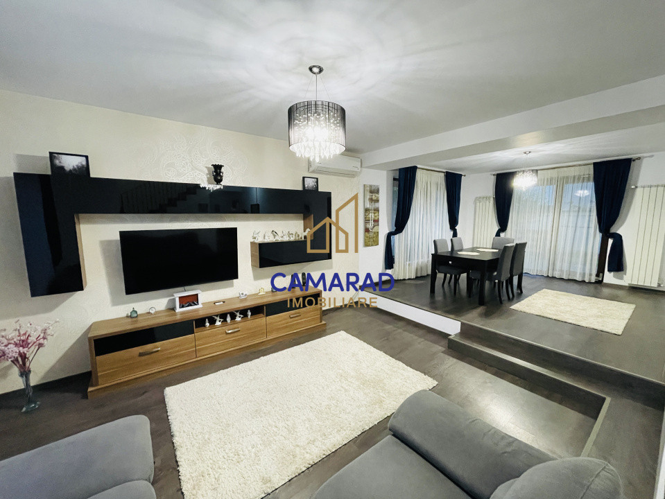 Vilă spatioasa de inchiriere – 4 camere + garaj, teren 605mp - Berceni