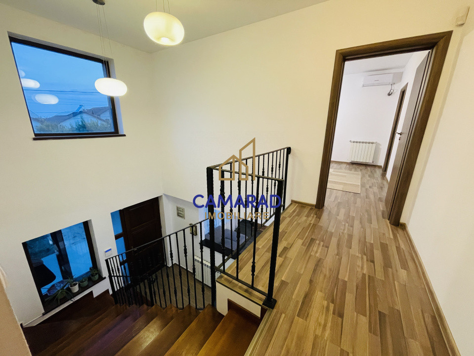 Vilă spatioasa de inchiriere – 4 camere + garaj, teren 605mp - Berceni