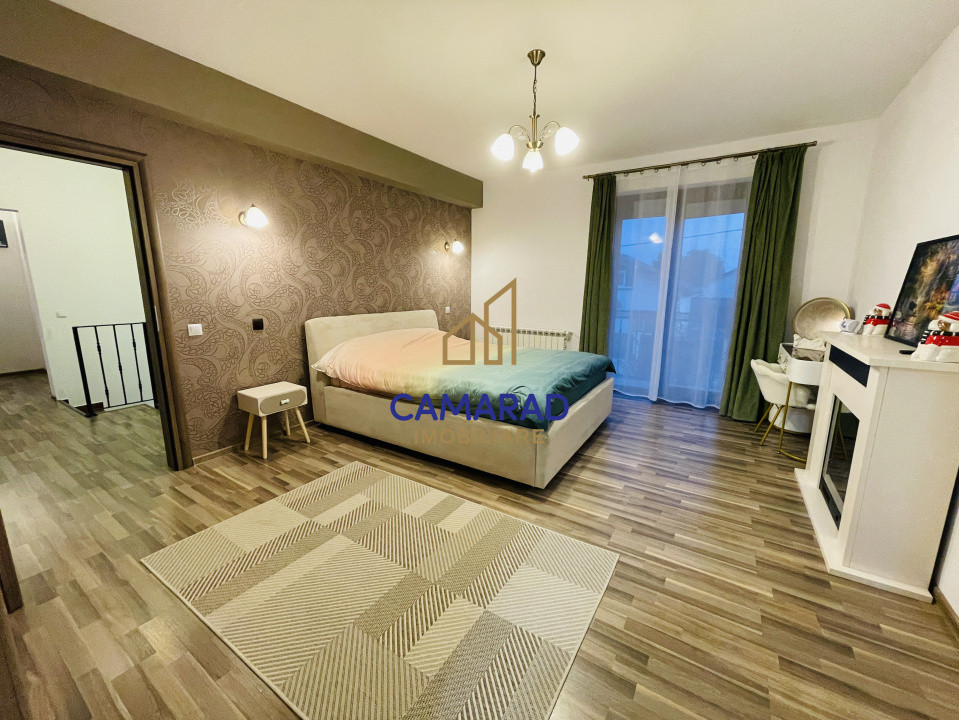Vilă spatioasa de inchiriere – 4 camere + garaj, teren 605mp - Berceni