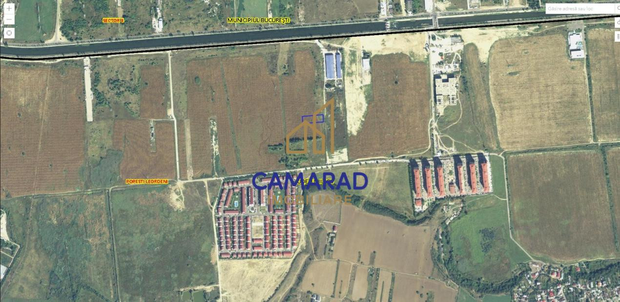 Teren intravilan 2.375 mp - SPLAIUL UNIRII - Popești-Leordeni 