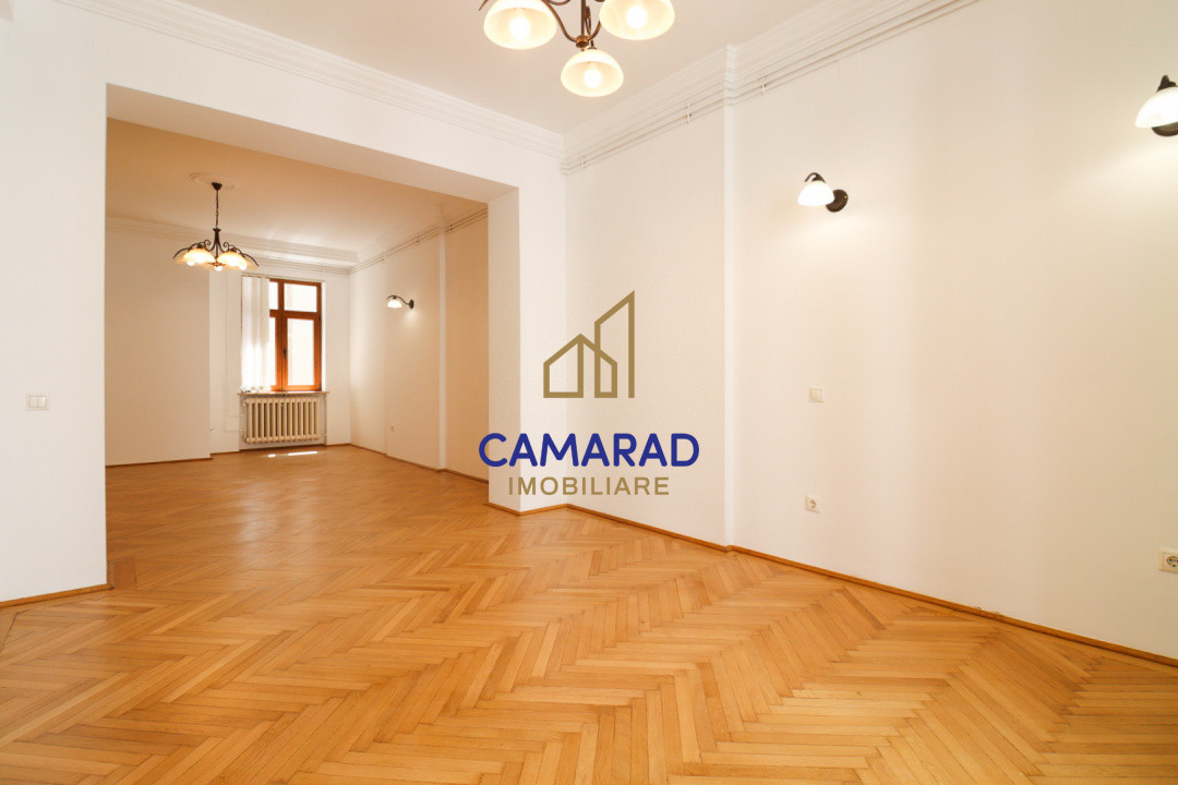 Apartament de închiriat în Piața Victoriei | 115 mp | centrală proprie