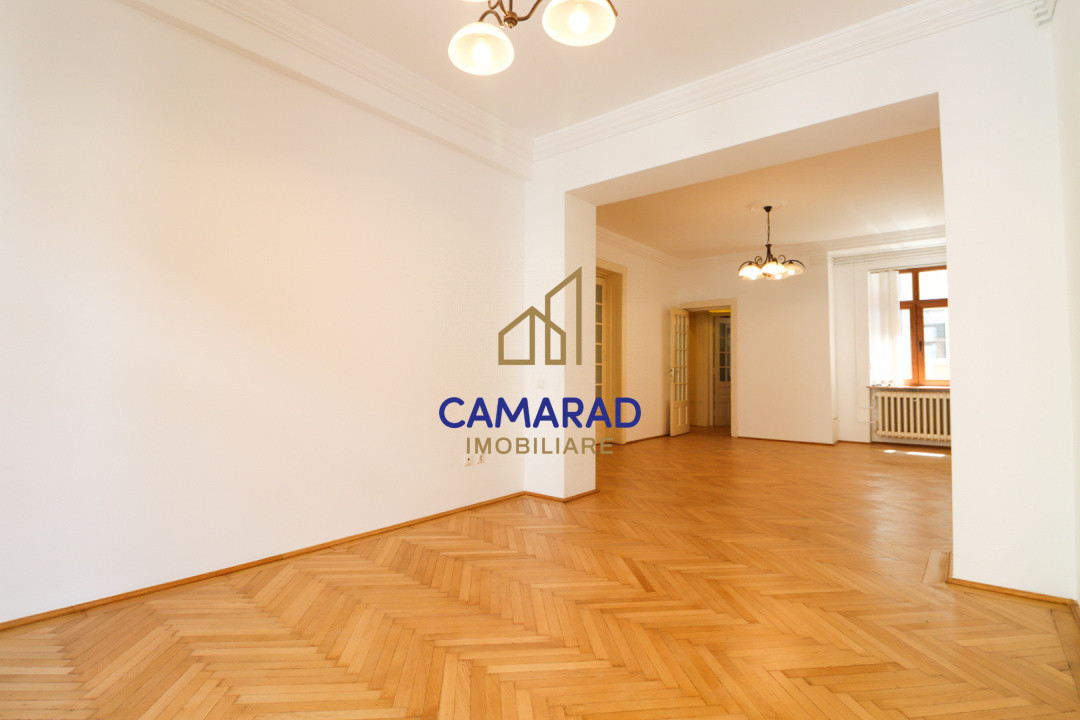 Apartament de închiriat în Piața Victoriei | 115 mp | centrală proprie