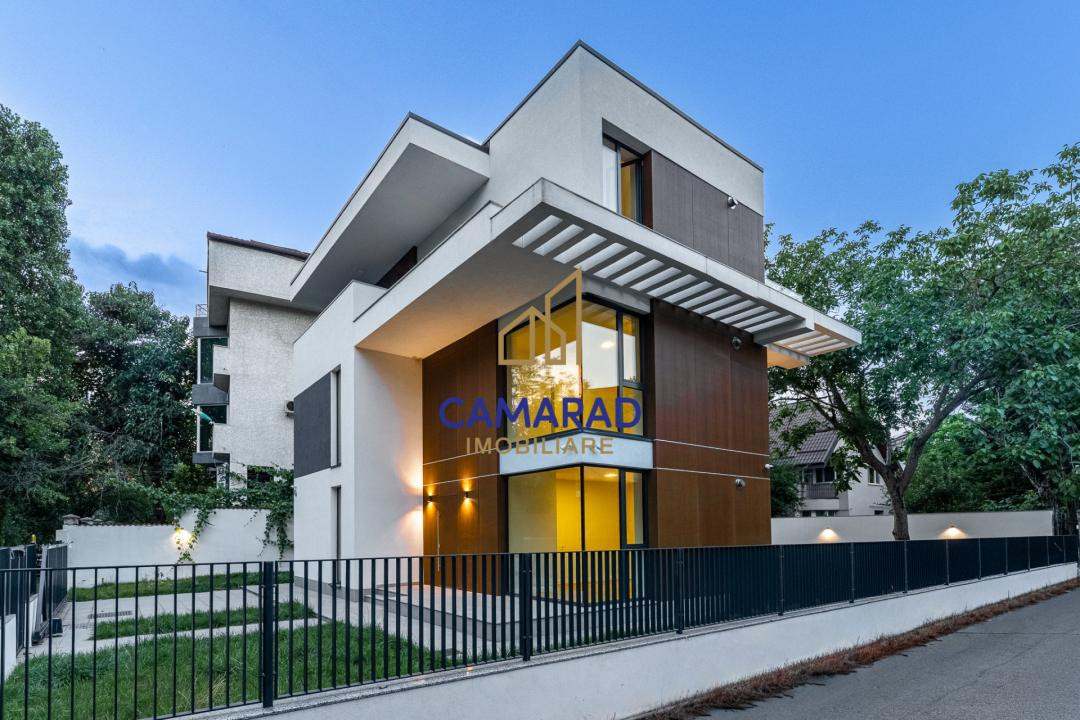 Vila individuala langa Lacul Baneasa | 6 camere, lift interior