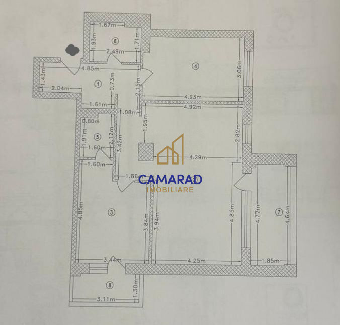 Apartament NOU 3 camere de închiriat | Select Residence | PRIMA INCHIRIERE