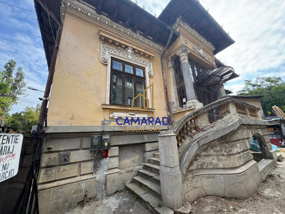 Vilă arhitectură deosebită - consolidată - Cismigiu - Calea Victoriei - Romana