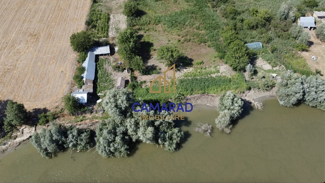 Teren de vânzare - deschidere la Dunare -Băltenii de Sus, comuna Beștepe, Tulcea
