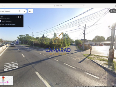 Teren intravilan de vânzare- deschidere DN1 55m | 2541 mp | Săftica, Balotești