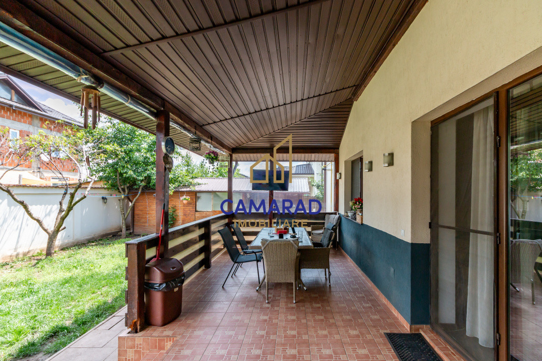 Vilă spatioasa de vânzare – 4 camere + garaj, teren 605mp - Berceni