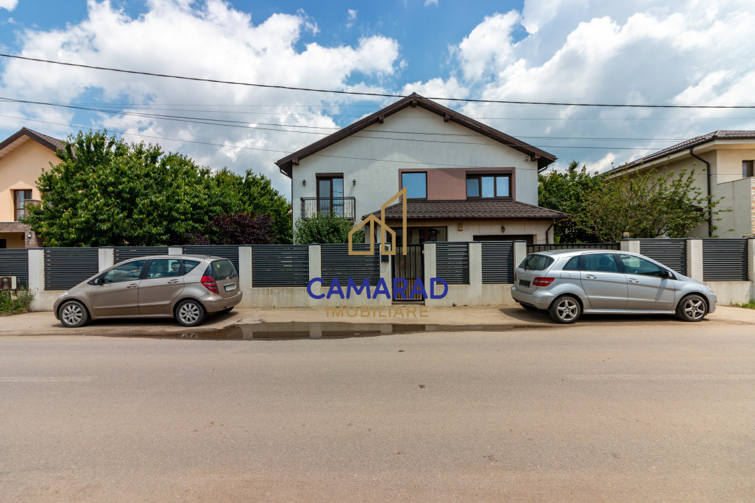 Vilă spatioasa de vânzare – 4 camere + garaj, teren 605mp - Berceni