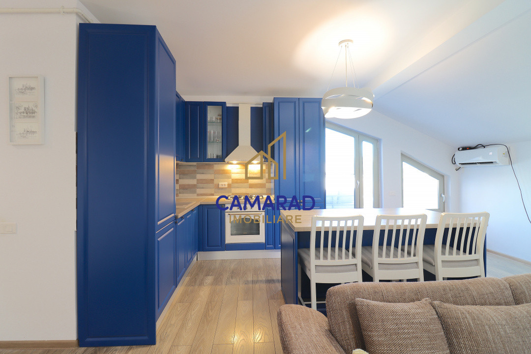 Apartament cu 3 camere - prima închiriere - garaj- metrou Laminorului 