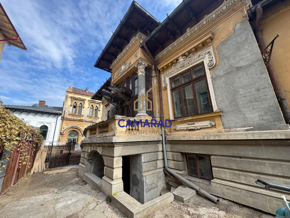 Vilă arhitectură deosebită - consolidată - Cismigiu - Calea Victoriei - Romana
