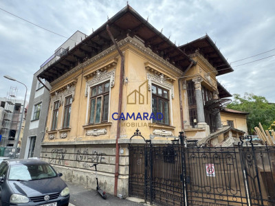 Vilă arhitectură deosebită - consolidată - Cismigiu - Calea Victoriei - Romana