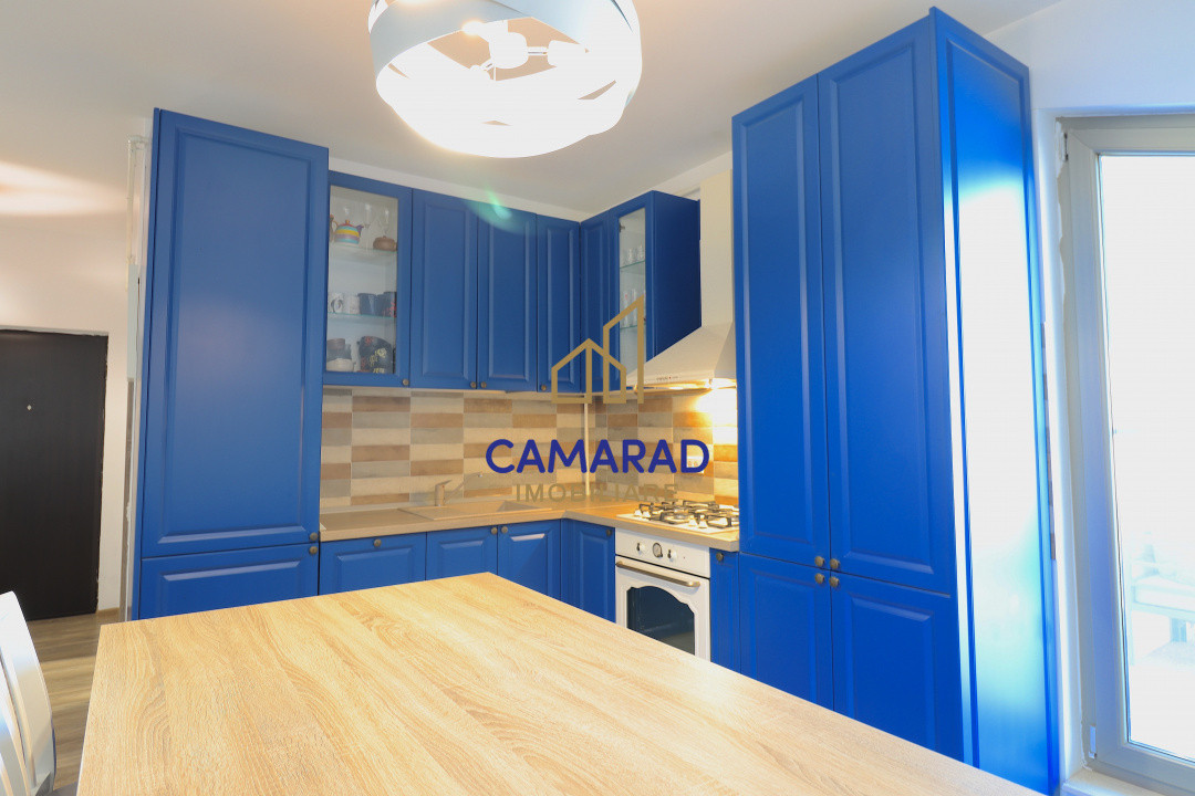 Apartament cu 3 camere - prima închiriere - garaj- metrou Laminorului 