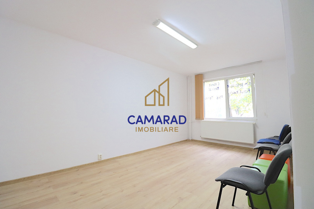Apartament 3 camere de închiriat - pretabil cabinet/birouri - metrou Crangasi 