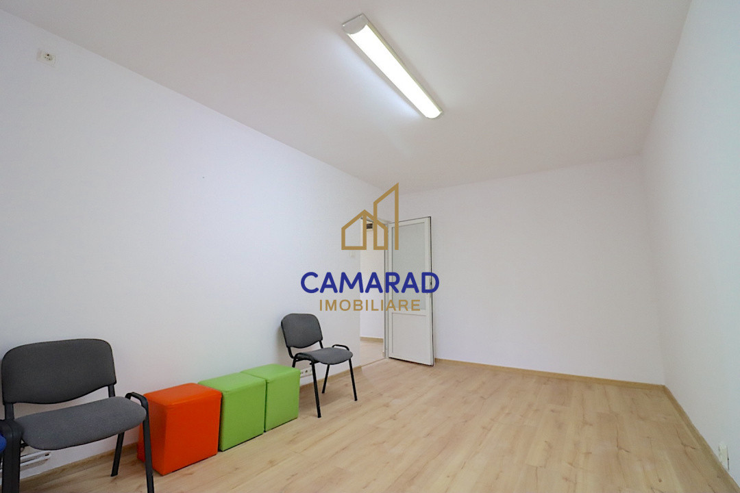 Apartament 3 camere de închiriat - pretabil cabinet/birouri - metrou Crangasi 