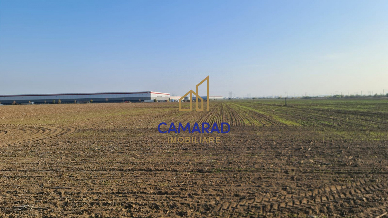 Teren intravilan de vânzare - zona industriala Domnești/A1