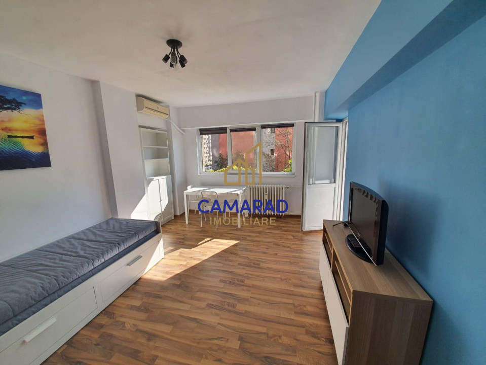 Garsonieră spațioasă de închiriat în zona Obor, aproape de metrou