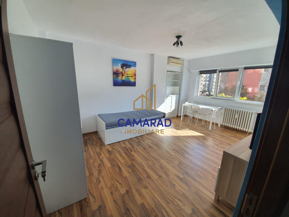 Garsonieră spațioasă de închiriat în zona Obor, aproape de metrou