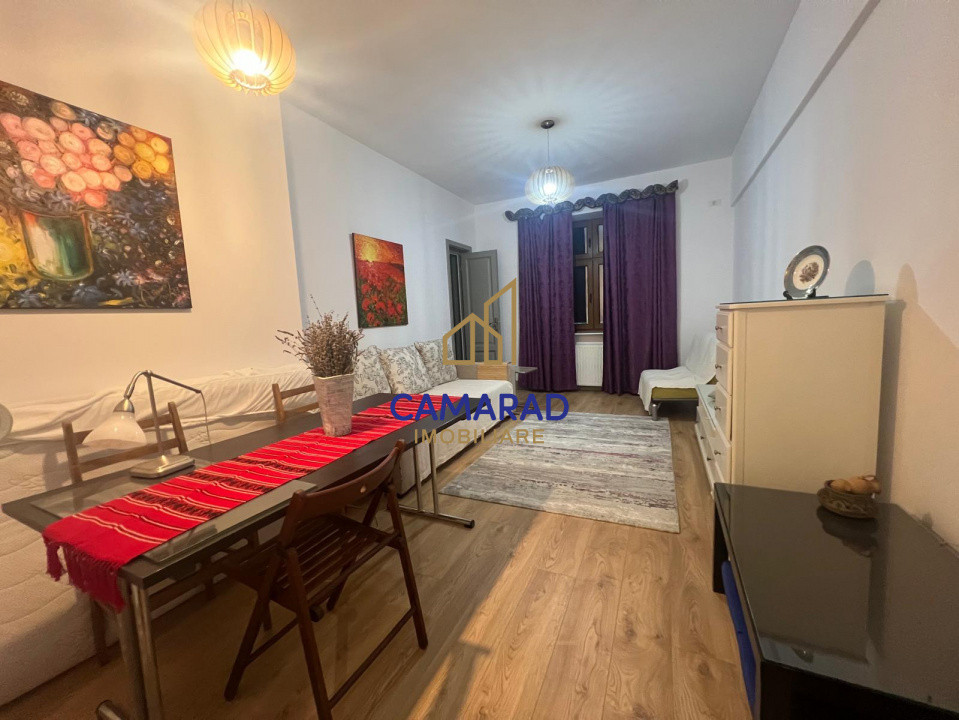 Apartament 2 camere de inchiriat cu centrala la metrou Brancoveanu