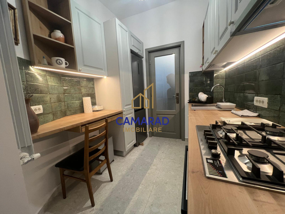 Apartament 2 camere de inchiriat cu centrala la metrou Brancoveanu