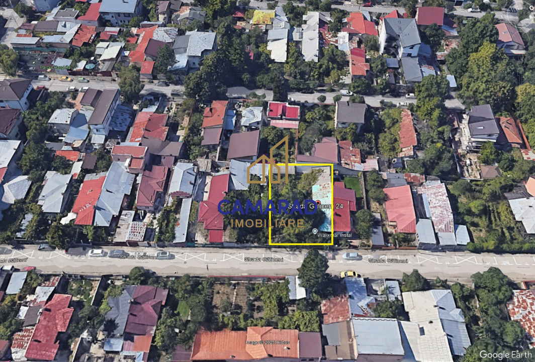 Teren 483 mp – Strada Galiceni 24 - Bucureștii Noi - metrou Laminorului