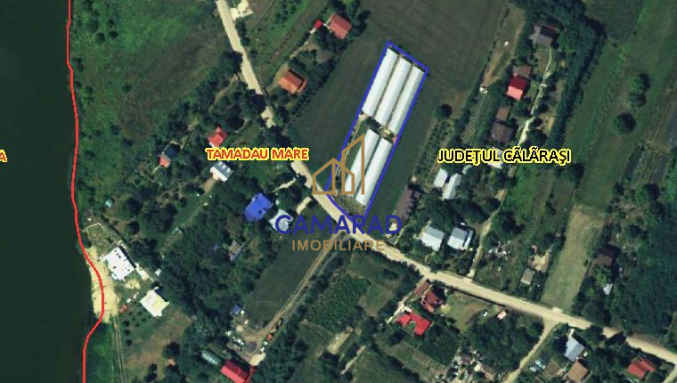 Teren intravilan vânzare - 2.750 mp – Dârvari/Tamadalu Mare (județul Călărași)