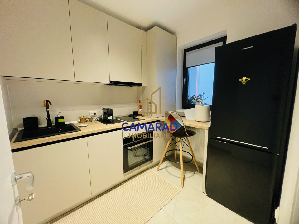 Garsoniera de închiriat Hils Brauner | Parcare  | Balcon | Metrou | Bloc 2023   