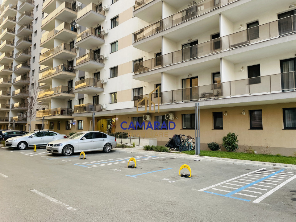 Garsoniera de închiriat Hils Brauner | Parcare  | Balcon | Metrou | Bloc 2023   